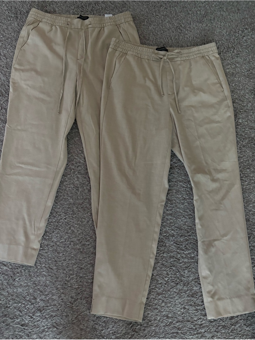 Banana republic Hayden drawstring pants- size 10 (x2)